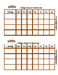 san francisco giants behavior chart